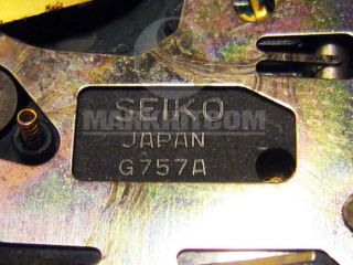 Seiko G757 401B James Bond Type 80s Golden Eyes Version Sell as A