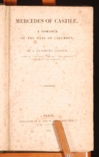  james fenimore cooper bound in cloth with gilt lettering and