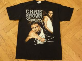 Chris Brown Exclusive Tour T Shirt Small Great Condition Hip Hop
