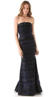 alice + olivia Ryder Tiered Gown