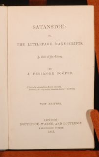  clean set of Eighteen Works of James Fenimore Cooper, in Nine Volumes