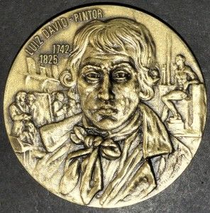 Art Master L0UIZ David Napoleon Bronze Medal by A V
