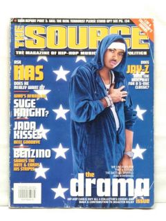 Source Magazine NAS Jay Z Suge Knight Jadakiss RARE 01