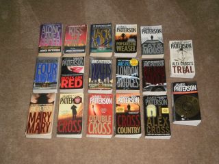  Cross Detective Series by James Patterson 1st (17) Chapters Paperback