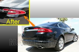 X2 New Jaguar XF Premium Luxury Sport Portfolio Chrome Tail Rear Light
