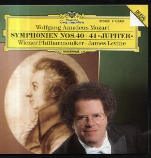  Symphonien NOS 40 41 Jupiter James Levine Wiener Phiharmoniker