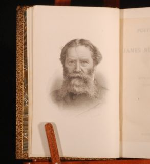 1891 Poetical Works of James Russell Lowell