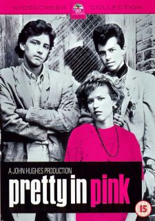 Pretty in Pink Movie Promo Poster B Molly Ringwald Andrew McCarthy Jon