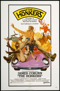 The Honkers 1972 Original Movie Poster US 1 Sheet