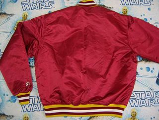 Vtg Washington Redskins 80s Starter Jacket L NFL Embroidered