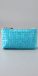 Tory Burch Embossed Cosmetic Case