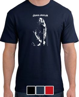 Janis Joplin Mens T Shirt Rock Punk Retro Music s 3XL