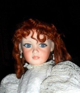 Janis Berard Porcelain Doll Janis Berard 24 Beautiful Red Dreadlocks