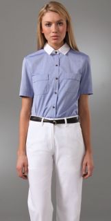Jenni Kayne Contrast Collar Shirt