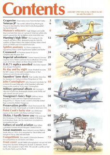 Aeroplane Monthly Magazine January 1995 • Vol 23 No 1 Issue No 261