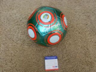 Javier Chicharito Hernandez Autographed Mexico Soccer Ball Manchester