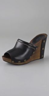 See by Chloe Slide Clogs on Wooden Wedge