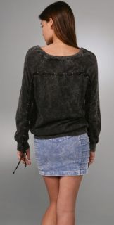 Charlotte Ronson Laced Sweatshirt