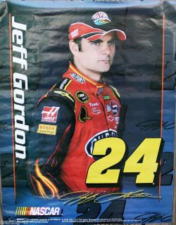 New Jeff Gordon 24 NASCAR Poster New