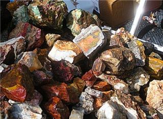 25 lbs Very Nice Southern CA Agates Jaspers ect Mixed Lot