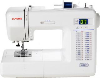 Janome 8077 Sewing Machine 30 Stitch Computerized Customer Return
