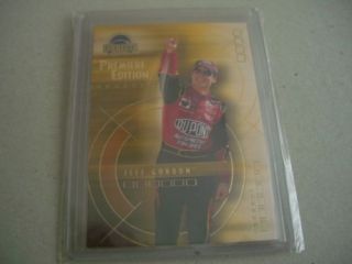 Promo Card Jeff Gordon Press Pass Eclipse 2002 NASCAR