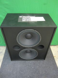 JBL Professional Model 3639 Dual 15 Speakers in Cabinet NIB NOS