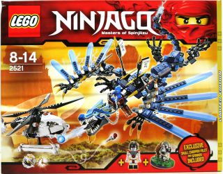 Lego 2521 Ninjago Jays Lightning Dragon Battle Limited Edition