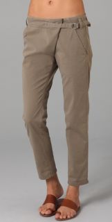 Vince Crossover Waist Twill Pants