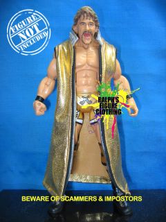 WWE TNA Custom Gold Coat for Jeff Jarrett Figures