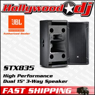 JBL STX835 High Performance Dual 15 3 Way Passive Loudspeaker 1600W PA