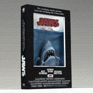 McFarlane Toys Jaws 1 White Shark 3D Movie Poster Pop Culture