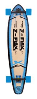 Flex P O P Jay Adams Blue Black Longboard Skateboard Complete