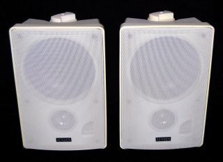 Jensen Cyclone Model JO25W Pair of Outdoor or Indoor Speakers