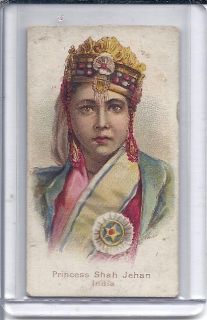 N189 Kimball Savage Chiefs Princess Shah Jehan India