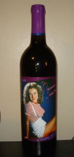 Norma Jeane 1998 1st First Vintage Marilyn Monroe Wine