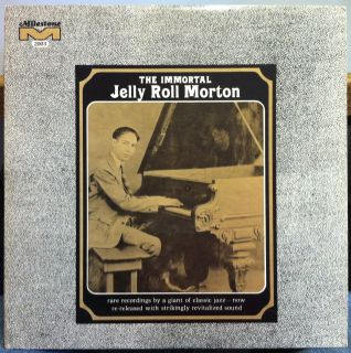 Jelly Roll Morton The Immortal LP VG MLP 2003 Vinyl 1967 Record