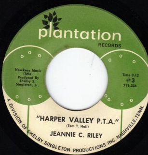 Jeannie C Riley 45 Harper Valley P T A 