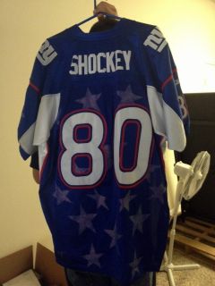 NY Giants Authentic Jeremy Shockey 2003 ProBowl Hawaii Reebox Jersey