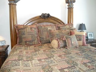 Jennifer Taylor Bedding King Comforter Set Pillows and Shams