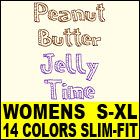 Peanut Butter Jelly Time T Shirt Women Family Guy DVD