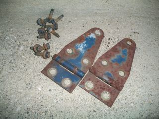 Jeep CJ Hood Hinges and Bolts