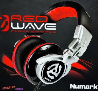 Numark Redwave Red Wave Professional DJ Headphones Mixing Headphones