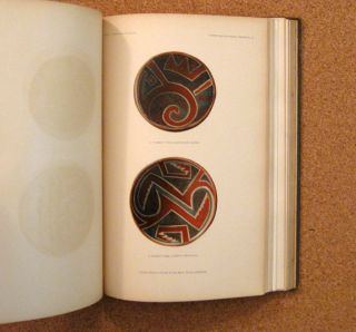 Book on American Indian Pueblo Ruins Art Pottery