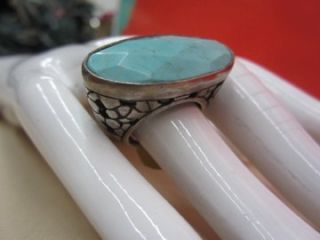 190 New Chan Luu Exquisite Chan Luu Faceted Turquoise Ring Ornate