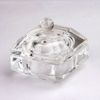 Crystal Dappen Dish for Nail Art Acrylice Liquid D81
