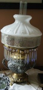 Mantle Lamp Company Gone with The Wind Kerosene Electric Aladdin Lamp