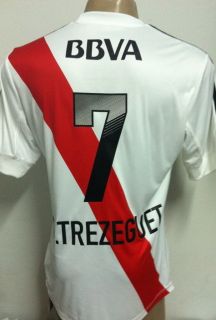 2012 2013 River Plate Home Soccer Jersey Trezeguet 7 All Sizes