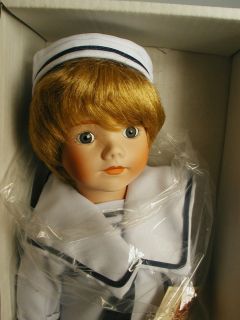  Boy Doll Dynasty Doll Collection Sailor Outfit Blonde JHA