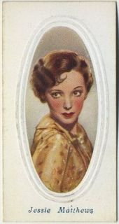 Jessie Matthews 1936 Godfrey Phillips Screen Stars Tobacco Card 15